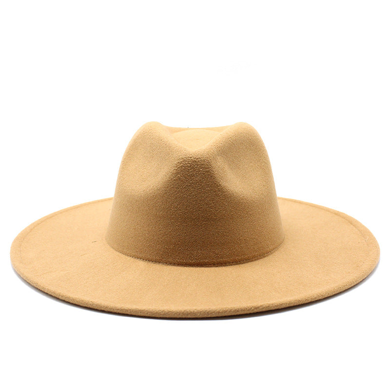 WIDE BRIM FEDORA (CAMEL)