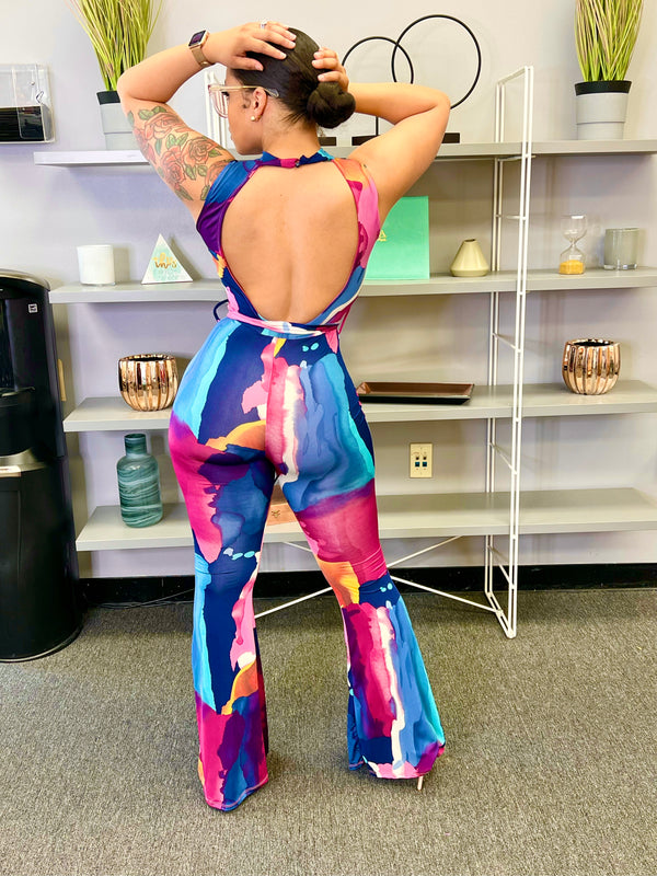SPLASH OF COLOR JUMPSUIT