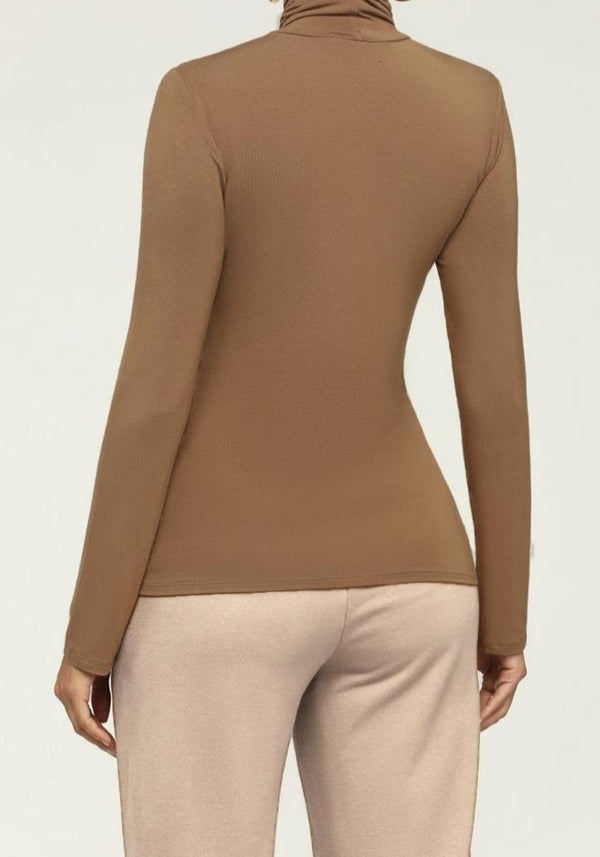 CLASSIC COMFORT TURTLENECK (CIDER)