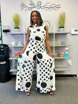 POLKA AROUND JUMPSUIT