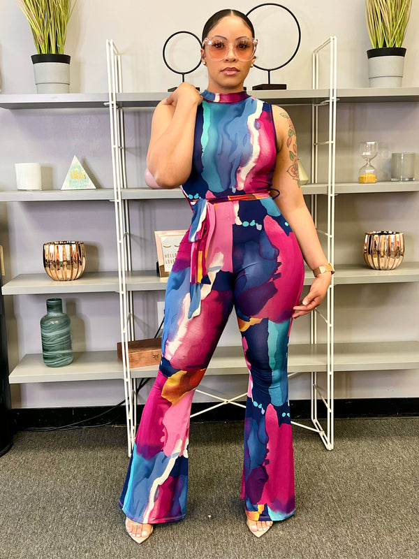 SPLASH OF COLOR JUMPSUIT