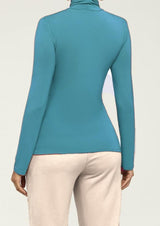 CLASSIC COMFORT TURTLENECK (TEAL)